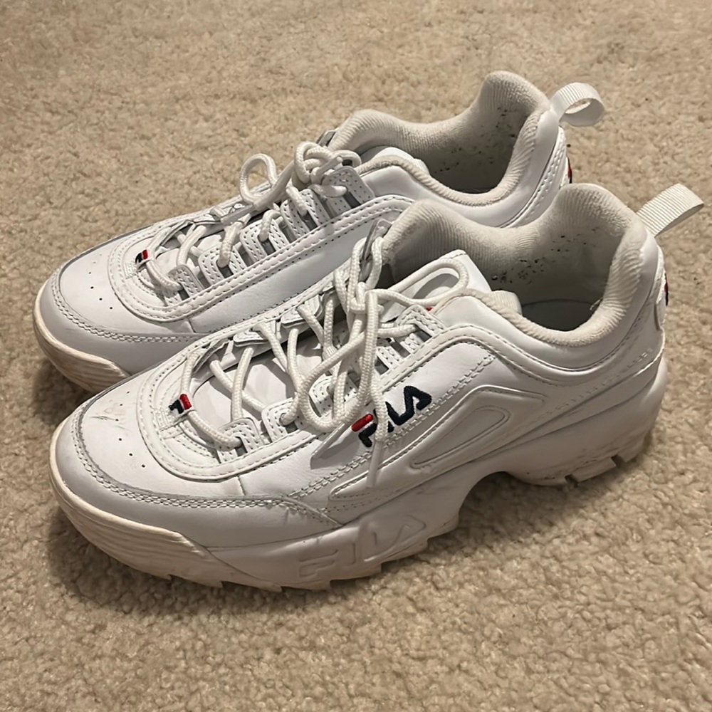 White Fila Shoes